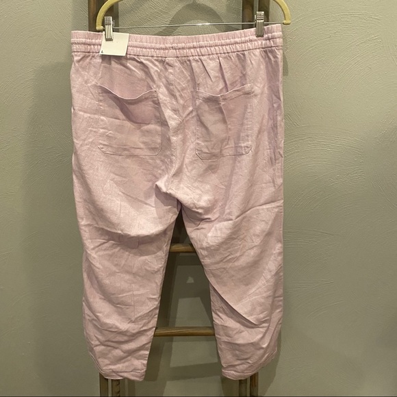 ✨NWT Old Navy Linen Cropped Pants - Picture 3 of 7